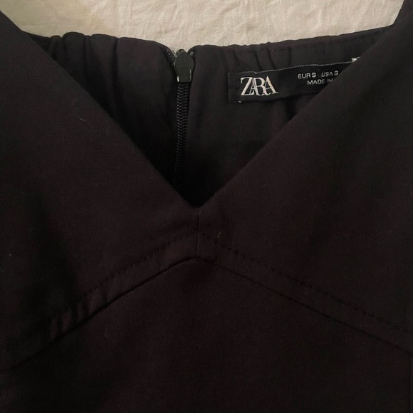 [Zara] little black fitted dress size small - Picture 2 of 5